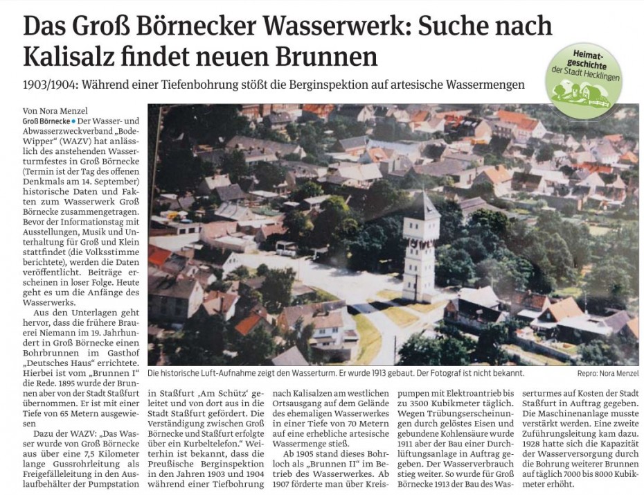 Tag der offenen Tür am Wasserturm Groß Börnecke Teil III